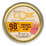 Wellness Core Kattenvoer 98% Recipe Kip - Zwijn 85 gr
