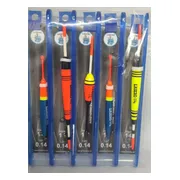Dobberset 5 complete tuigjes - vis dobbers - dobbers - karper - hengelsport- witvis -Sinterklaas cadeau - Kerst cadeau