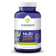 Vitakruid Multi one-a-day Junior Kauwtabletten 90KTB