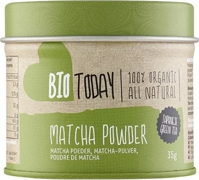 BioToday Matchapoeder Biologisch 35GR