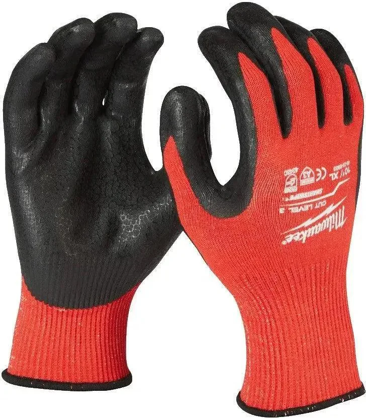 Milwaukee snijklasse 3 gedimde handschoenen. Cut Level 3 Handschoenen - XXL / 11 - 1pc - 4932471423