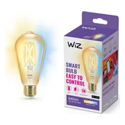 WiZ Smart Filament lamp Edison - Warm tot Koelwit Licht - E27