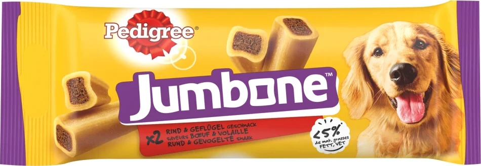 Pedigree Jumbone Medium Rund & Gevogelte 200 gr