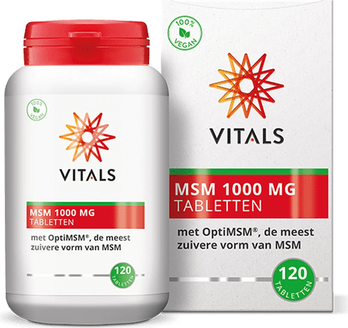 Vitals Msm 1000mg 120 tabletten