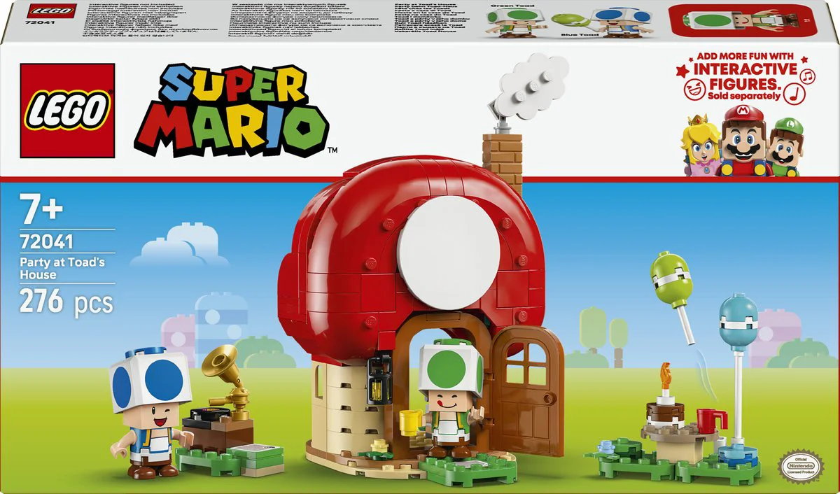 LEGO Super Mario Toads huisfeestje 72041