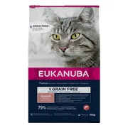 Eukanuba Kattenvoer Droog Senior Graanvrij Zalm 10 kg
