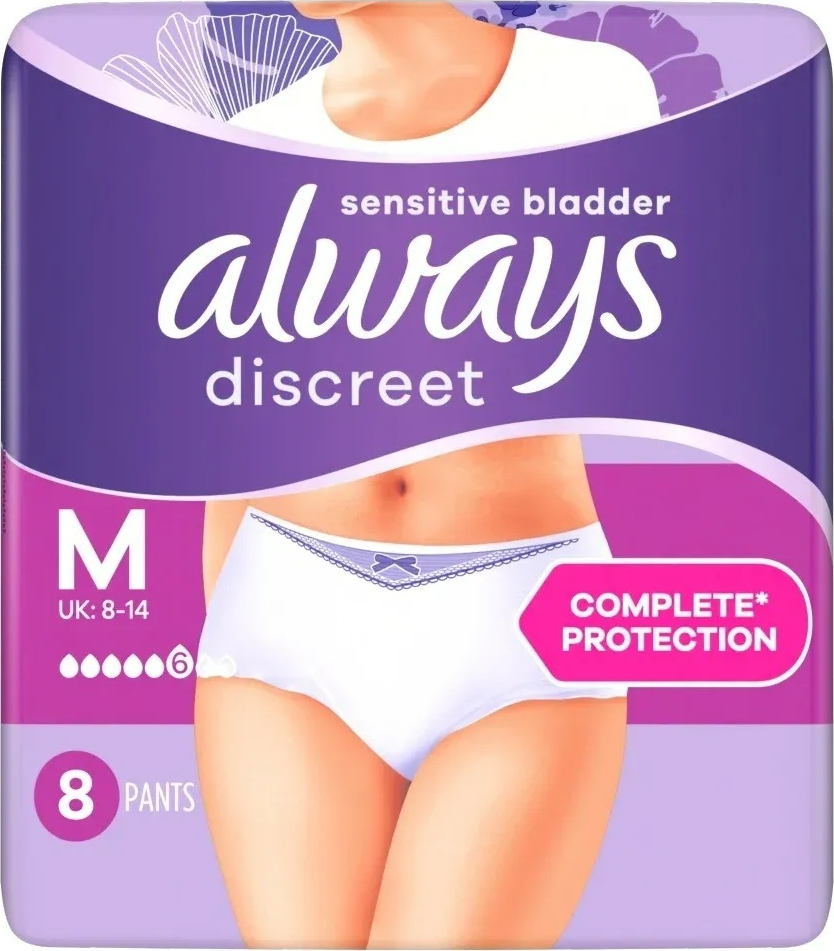 Always Discreet Pants M 8ST