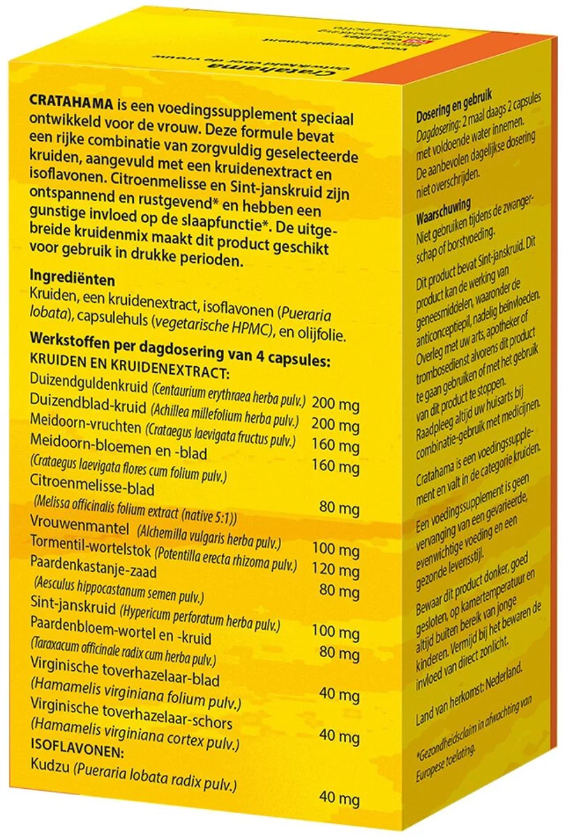 Bloem Cratahama Capsules 100CP