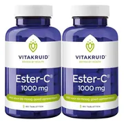 2x Vitakruid Ester-C 1000 mg 90 tabletten