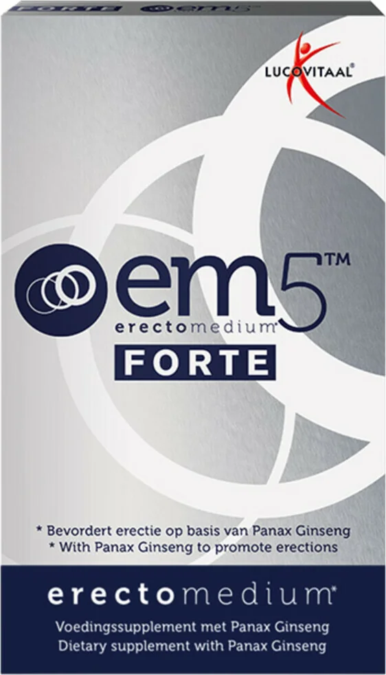 3x Lucovitaal Erectomedium Forte 6 capsules