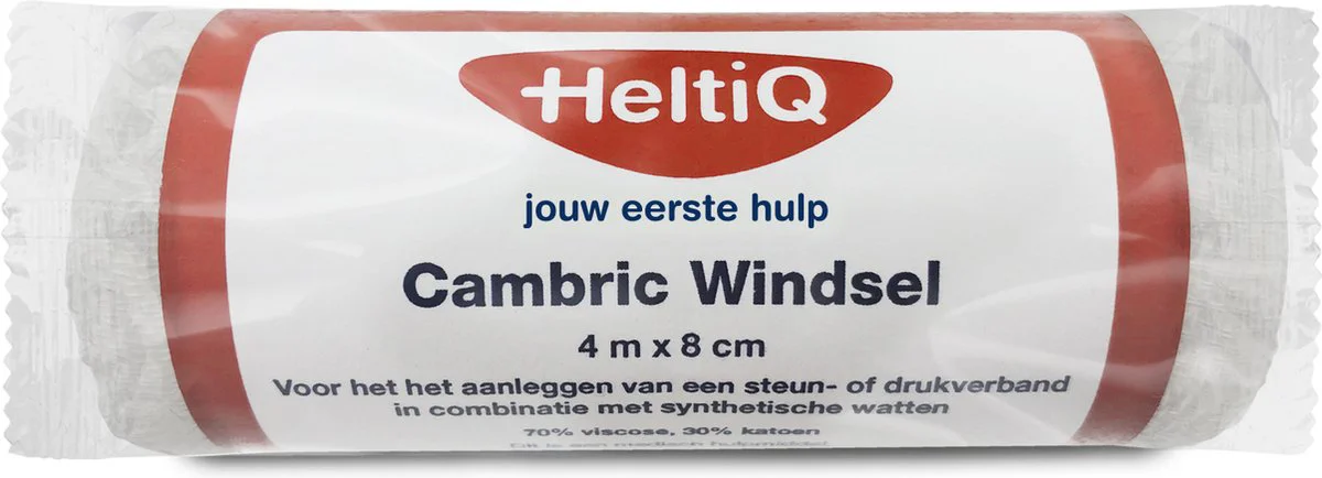 HeltiQ Cambric Windsel 4mx8cm