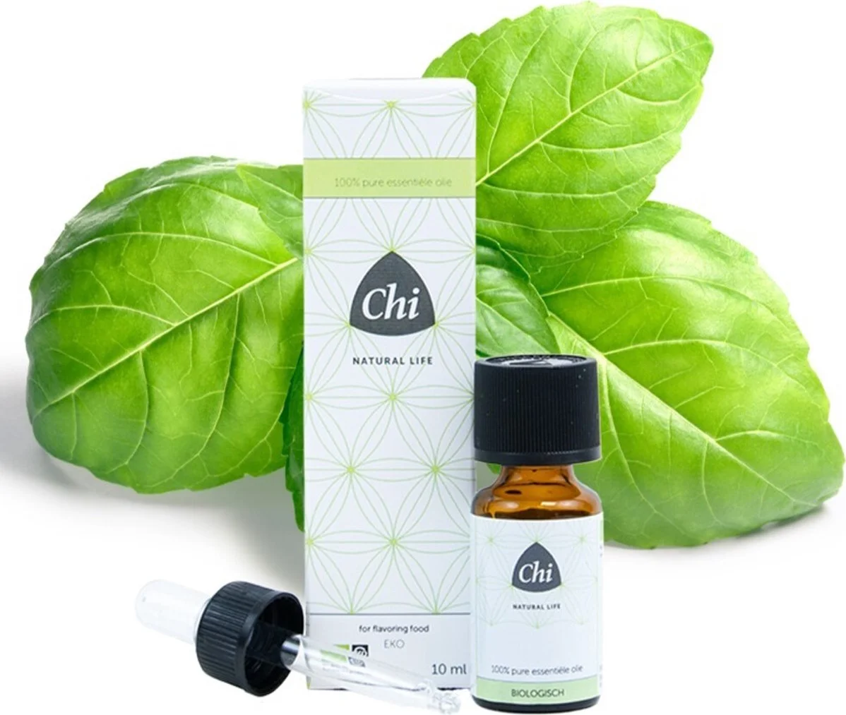 Chi Natural Life Basilicum Linalol Etherische Olie Bio 2,5ML
