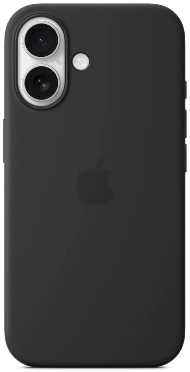 Apple iPhone 16 Back Cover met MagSafe Zwart