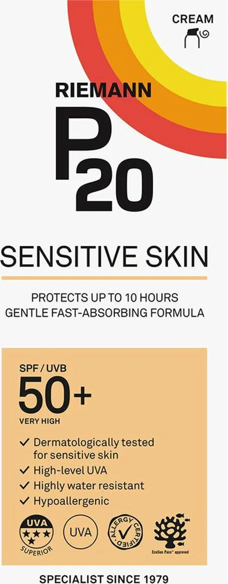 2x P20 Sensitive SPF 50+ Lotion 200 ml