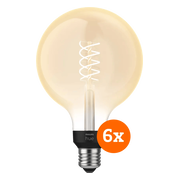Philips Hue Filamentlamp White Globe XL E27 - 2023 - 6-pack