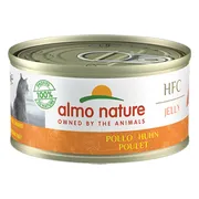 48x Almo Nature HFC Kattenvoer Nat in Gelei Kip 70 gr