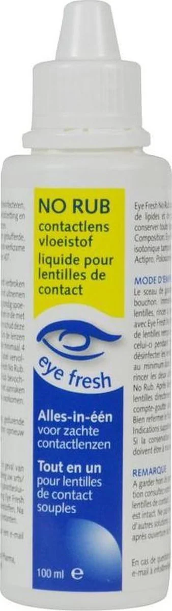 Eye Fresh Lenzenvloeistof Alles-In-1 No Rub Mini 100ml