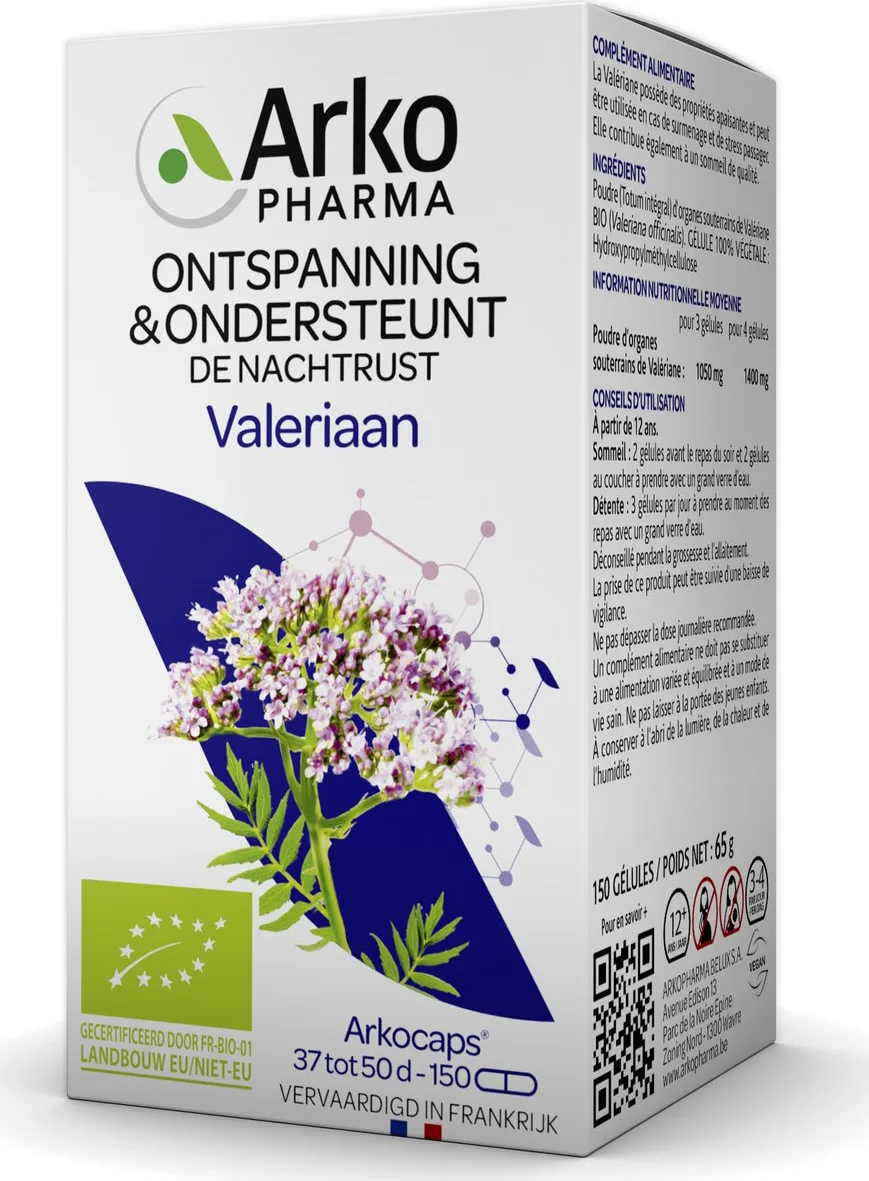 Arkocaps Valeriaan Capsules 150st 150CP