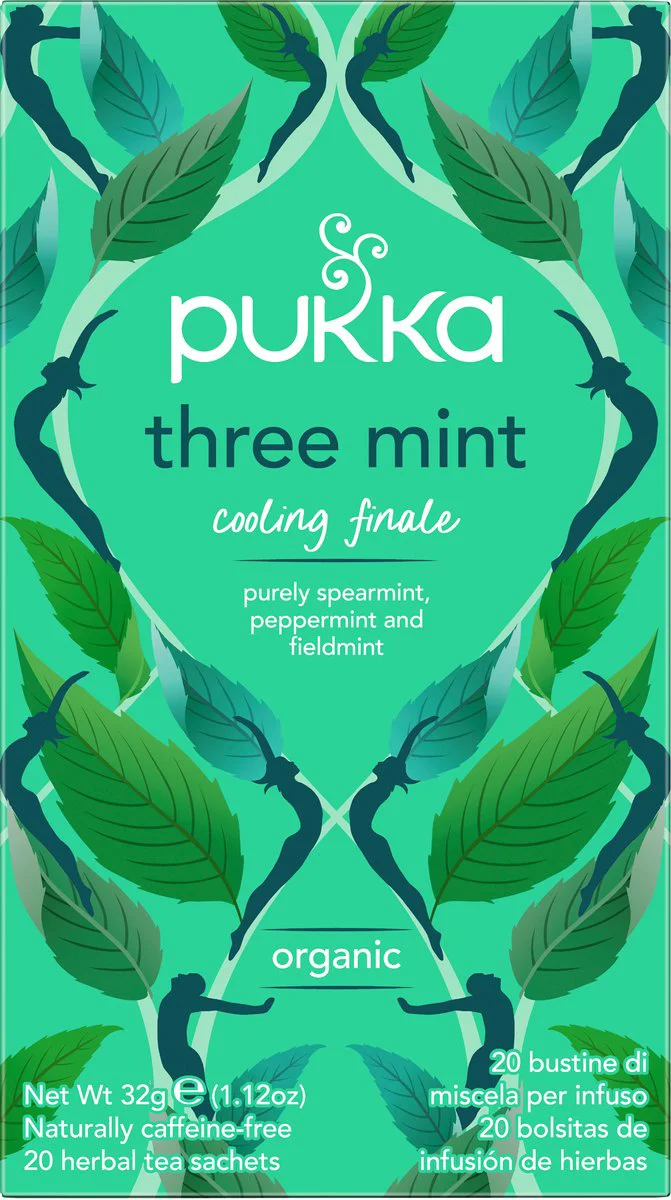 Pukka Biologische Thee Three Mint 20 stuks