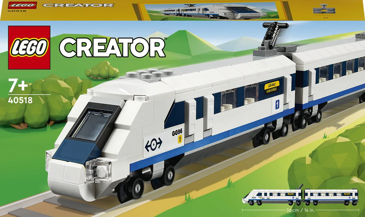 LEGO Creator Hogesnelheidstrein 40518