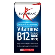 3x Lucovitaal Vitamine B12 1000mcg 60 kauwtabletten