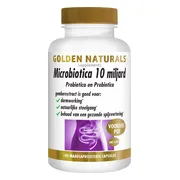 2x Golden Naturals Microbiotica 10 Miljard 180 vegacapsules