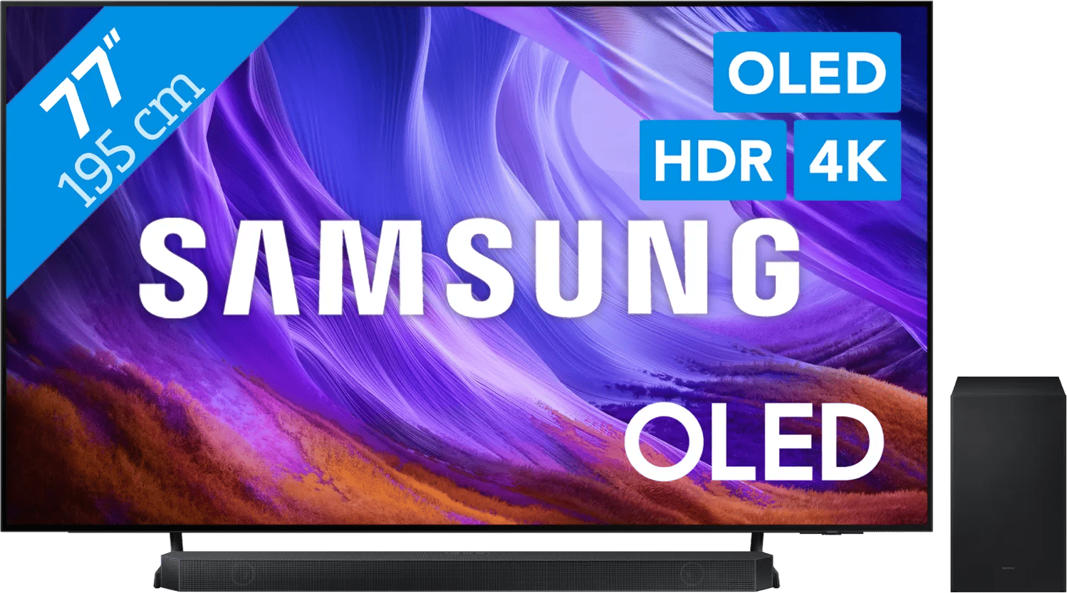 Samsung OLED 77" S83H (2026) + Samsung HW-Q600H (2026)