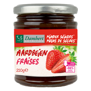 Damhert Low Carb Confituur Aardbei 210GR