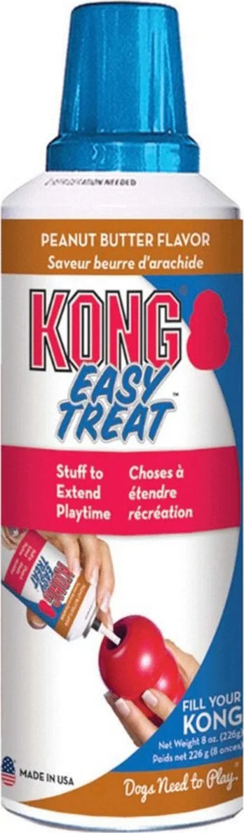 Kong Easy Treat Spuitbus Pindakaas 227 gr