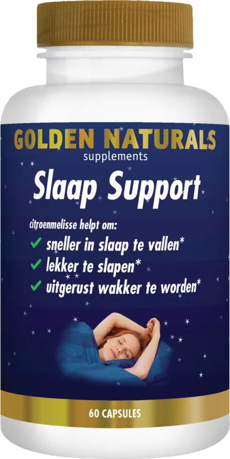 2x Golden Naturals Slaap Support 60 vegacapsules