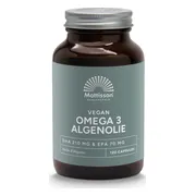 Mattisson HealthStyle Vegan Omega 3 Algenolie DHA 210mg & EPA 70mg Capsules 120VCP