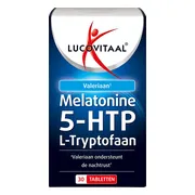 Lucovitaal Melatonine 5-HTP L-Tryptofaan 30 tabletten