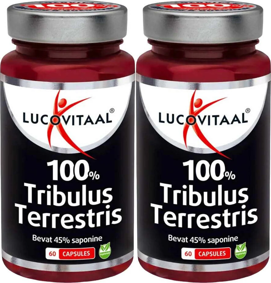 2x Lucovitaal 100% Tribulus Terrestris 60 capsules