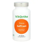 Vitortho Saffraan Focus Capsules 60CP