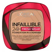 2x L'Oréal Infaillible 24H Fresh Wear Foundation Poeder 220 Sand 9 gr