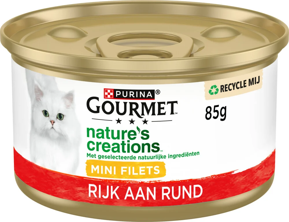 Gourmet Nature's Creations Kattenvoer Nat Rund 85 gr