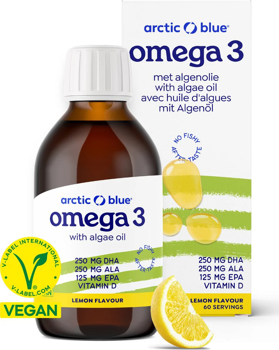 Arctic Blue Omega 3 - met algenolie 150ML