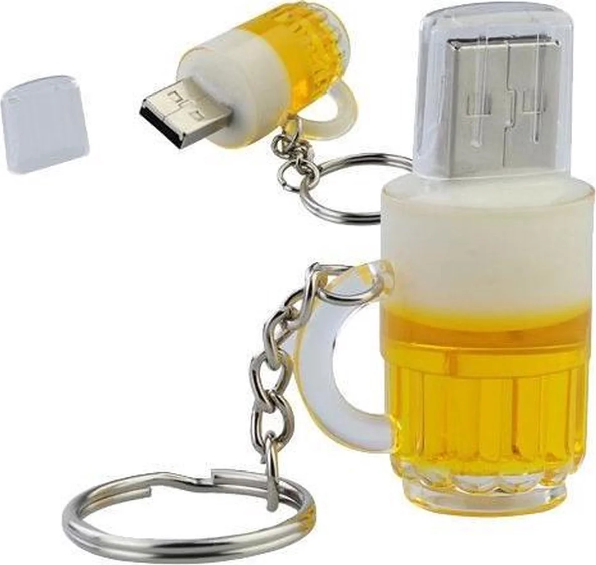 Ulticool USB-stick Bierglas - 16 GB - Drank - Bier - Geel