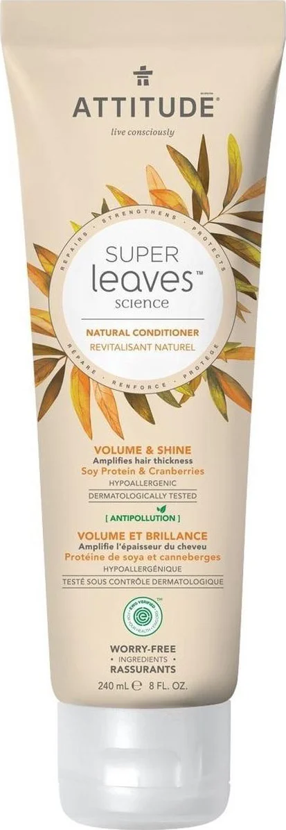 Attitude Conditioner Volume Shine Soy Protein & Cranberries 240 ml