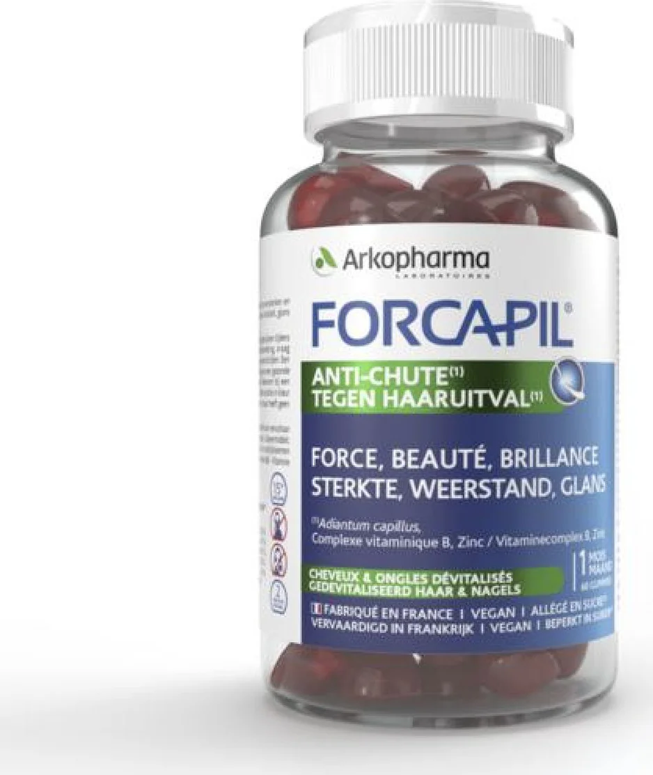 Arkopharma Forcapil Gummies Tegen Haaruitval 60ST