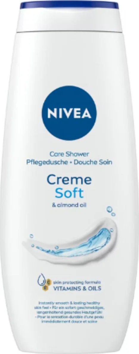 3x NIVEA Douchegel Creme Soft 500 ml