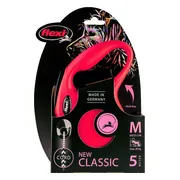 Flexi Rollijn Classic Koord 5 mtr tot 20 kg Rood
