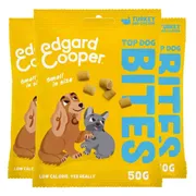 3x Edgard & Cooper Adult Bite S Kalkoen & Kip 50 gr
