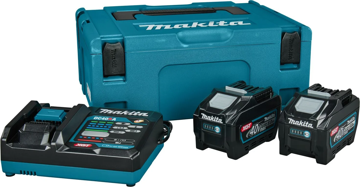 Makita Accu Starterset XGT DC40RA 2x BL4050F - 191V35-5
