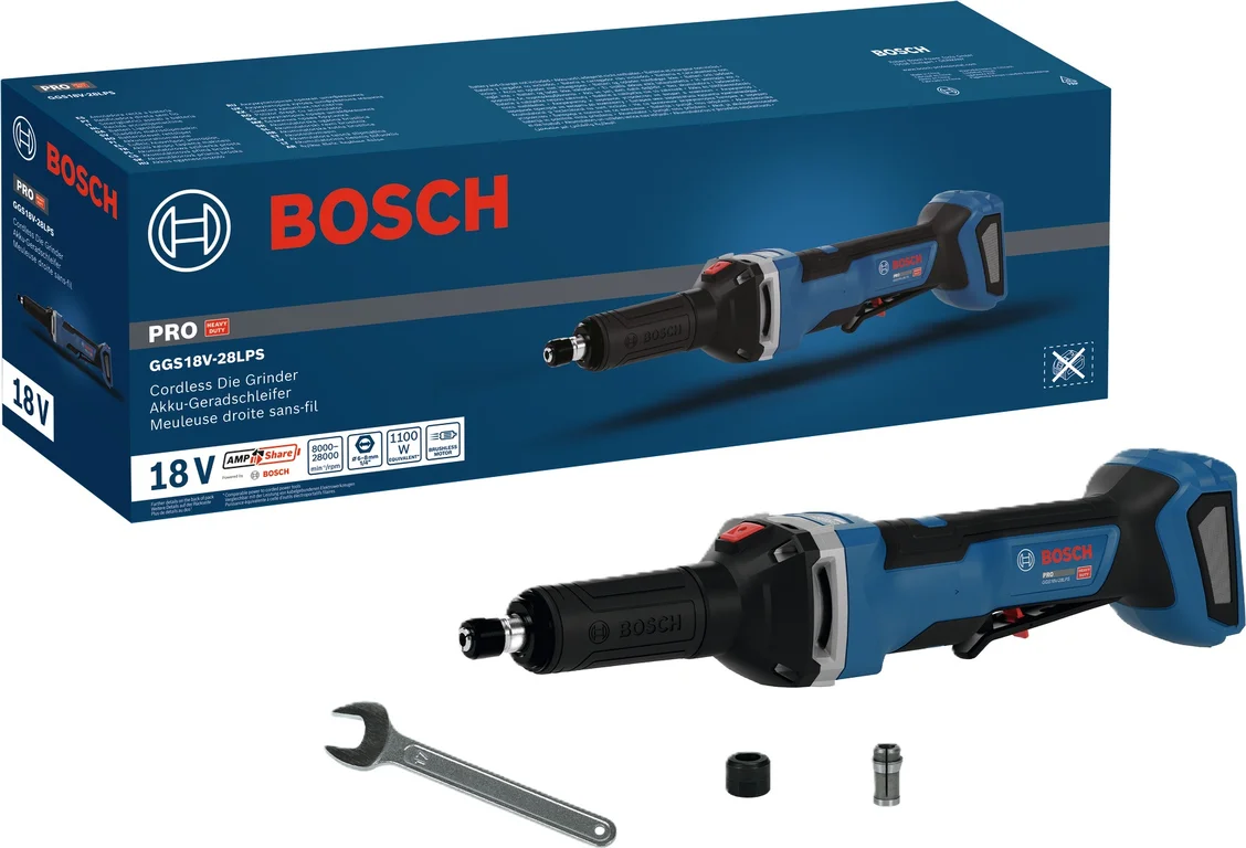 Bosch Professional PRO GGS 18V-28 LPS Accu rechte slijper - 06019T2101