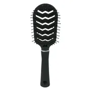 Hair Mode Haarborstel met Open Achterkant Zwart