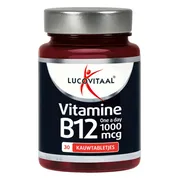 6x Lucovitaal Vitamine B12 1000mcg 30 kauwtabletten