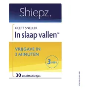 Shiepz Helpt Sneller in Slaap Vallen¹* Smelttabletten 30TB