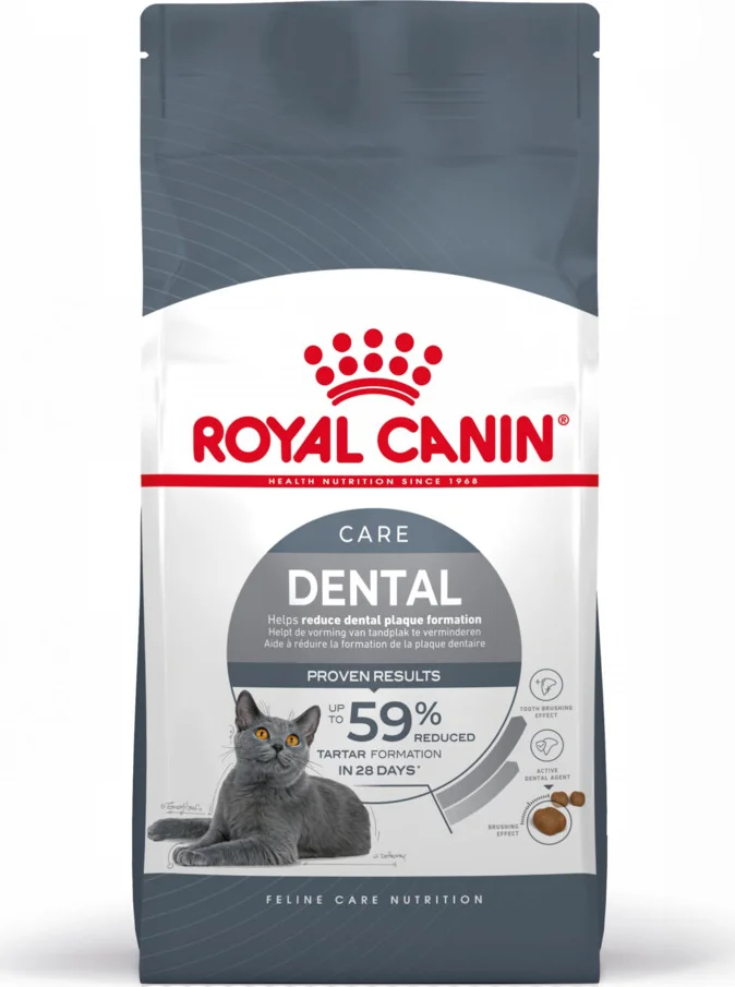 6x Royal Canin Kattenvoer Droog Dental Care 1,5 kg
