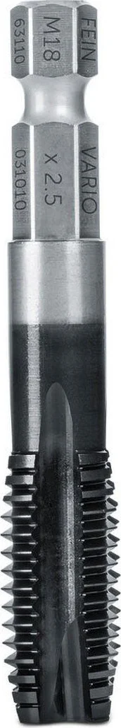 Fein VARIO tapboor doorlopende gaten M18 x 2,5mm - 63110031010